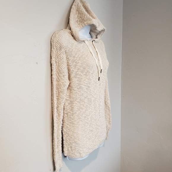 Natural Reflections Ivory Pullover Sweater Hoodie - Picture 4 of 4